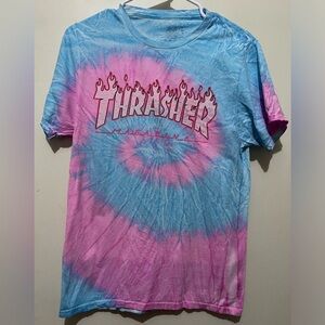 Thrasher Printed Tye dye Tee